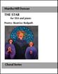 The Star SSA choral sheet music cover